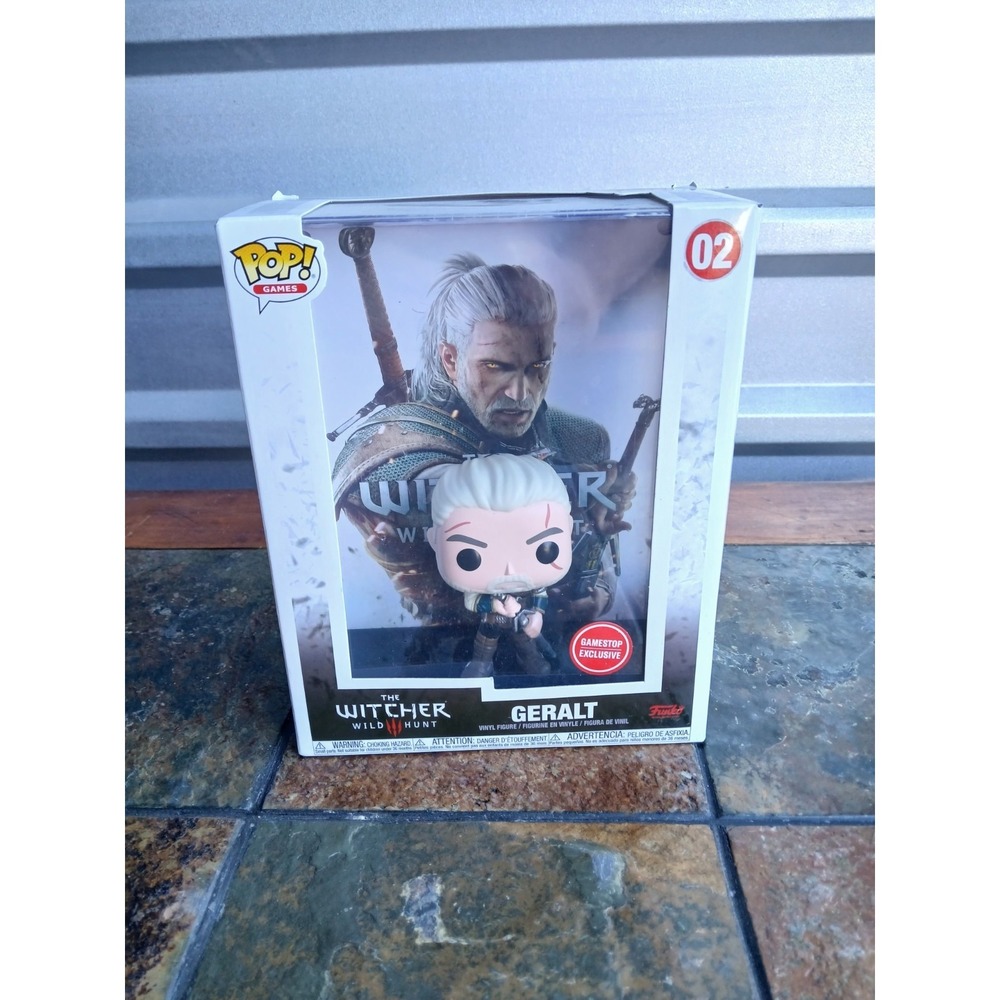 Funko POP! Game Covers: The Witcher 3: Wild Hunt Geralt #02 GameStop Excl.